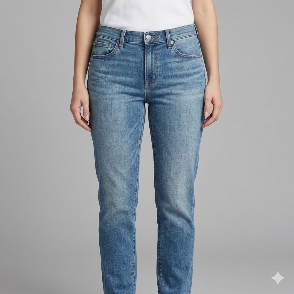 Uniqlo Slim Fit Jeans Stretch Blue Denim Pants 32x32